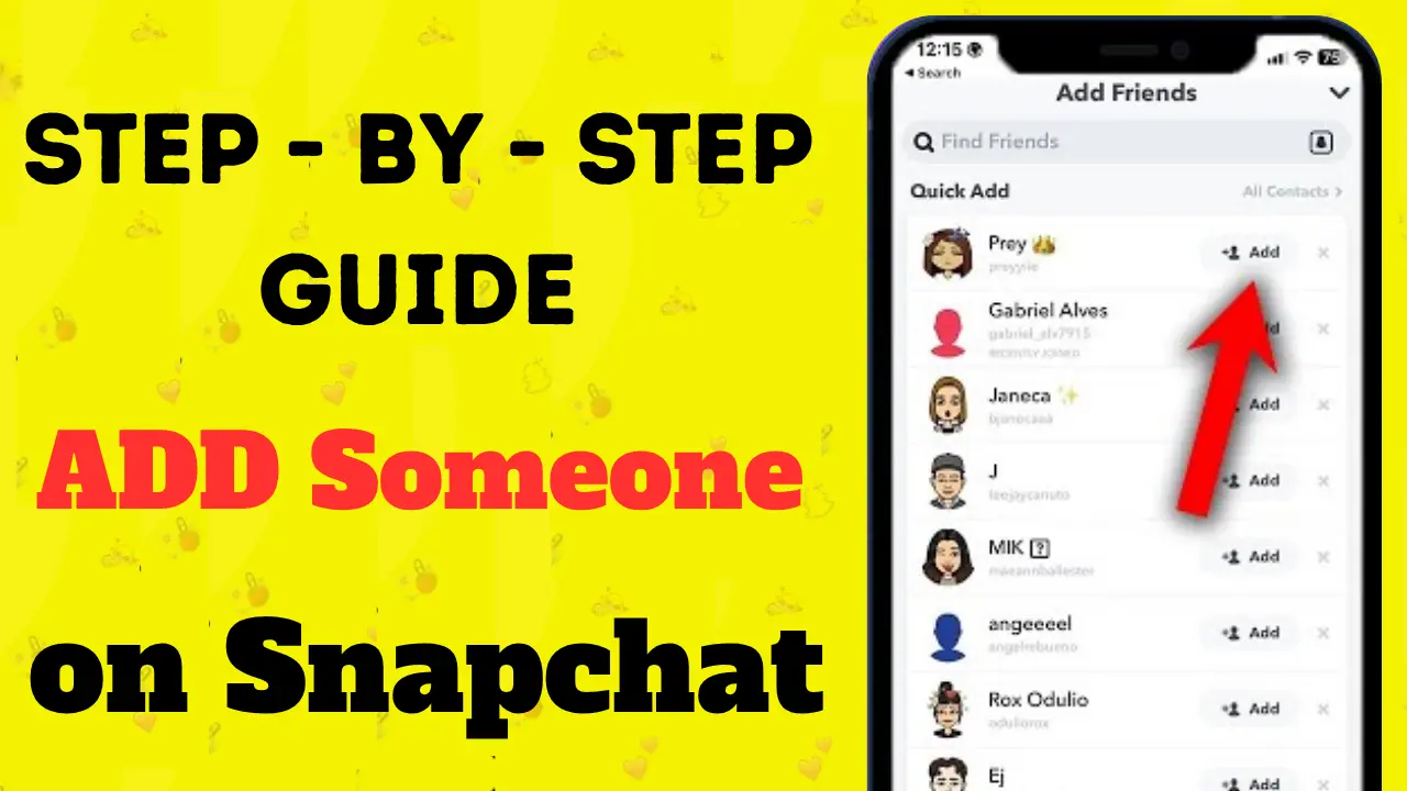 How to Add Someone on Snapchat Guide 2025