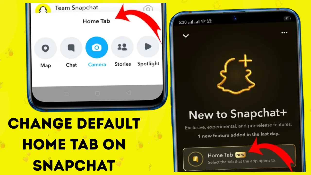 Change Default Home Tab on Snapchat in 2025 – Customize Your Screen
