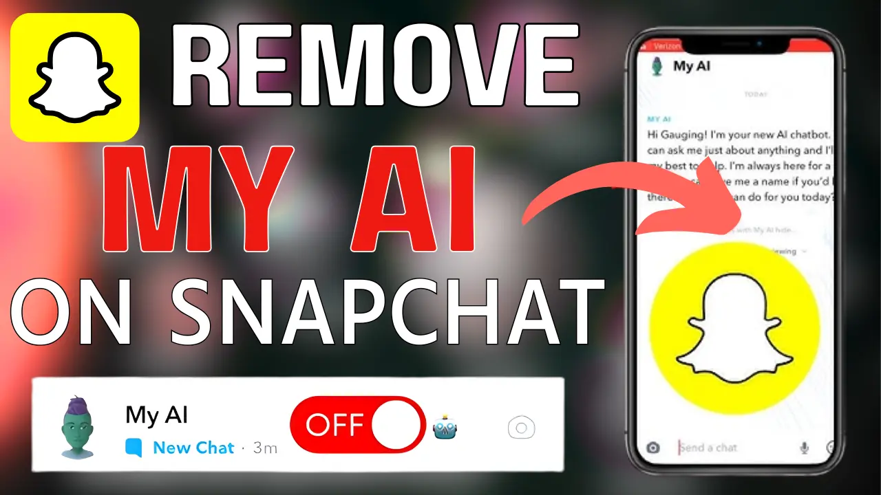 How to Remove My AI on Snapchat (Step-by-Step for Snapchat Plus Users)