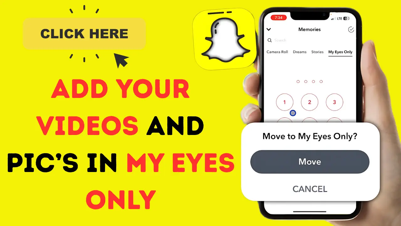 Snapchat My Eyes Only to Protect Your Private Snaps and Videos