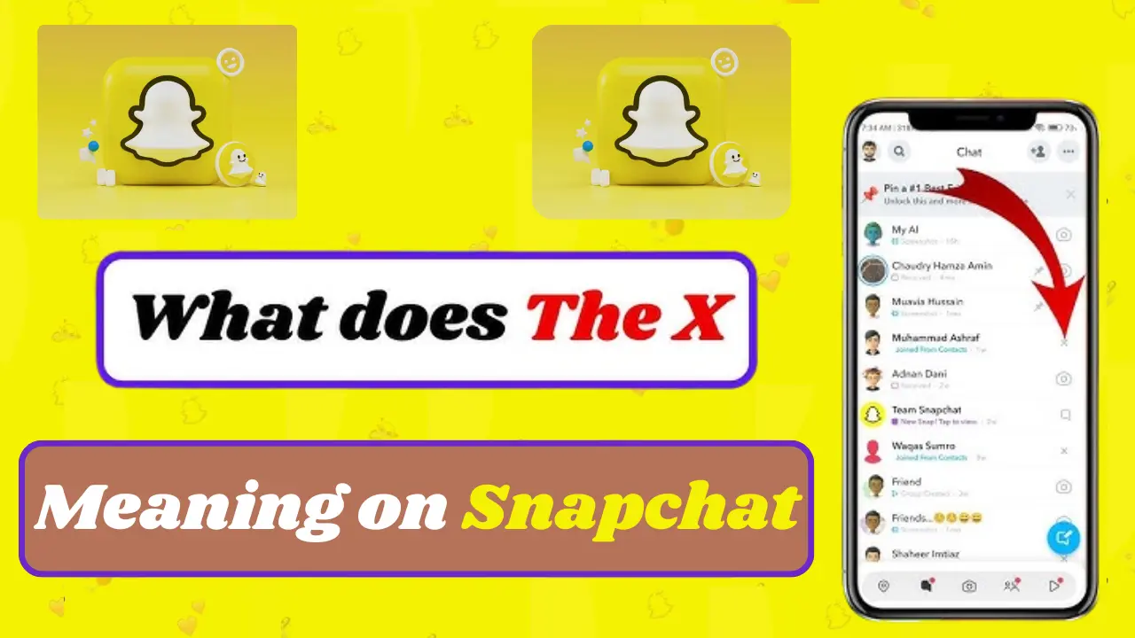 What Does X Mean on Snapchat? Full Meaning Explained