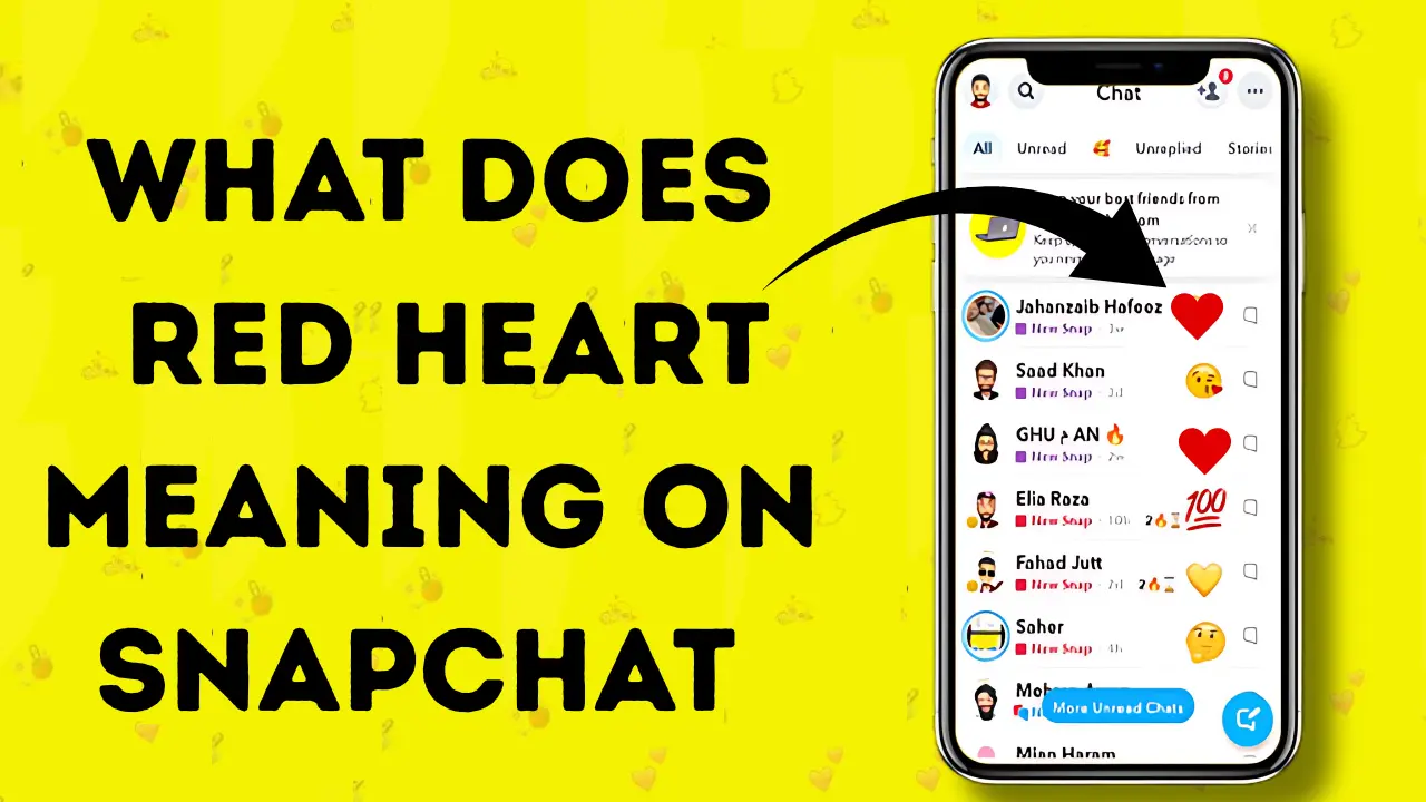 What Does the Red Heart Mean on Snap and Complete Guide to Snapchat's Emoji System