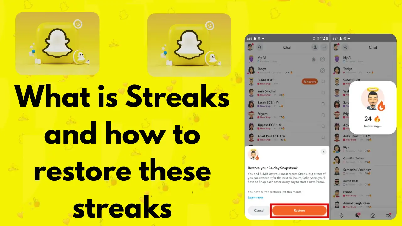 What is Snapchat Streak and How To Restore Streak – All Guide