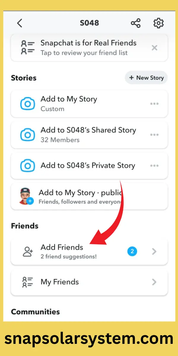 Add Friends