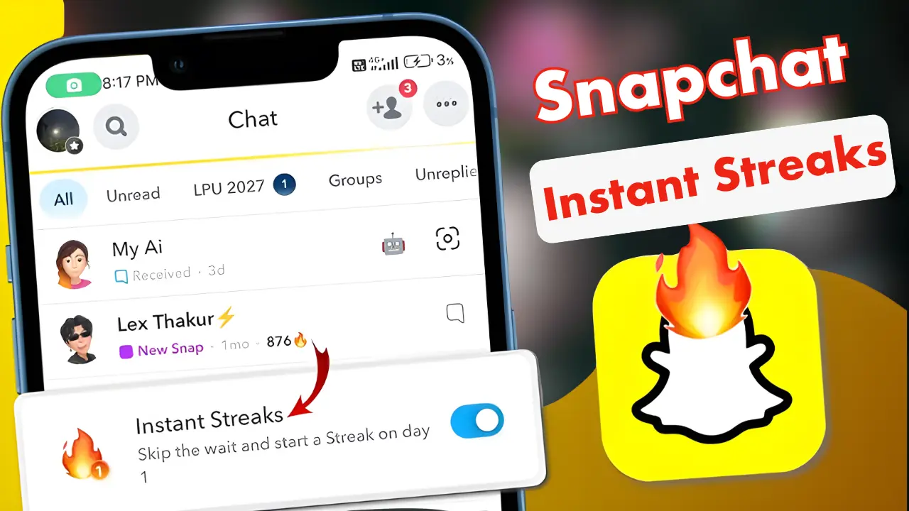 Instant Streaks Snapchat Explained – Start Your Streaks Instantly with Snapchat+