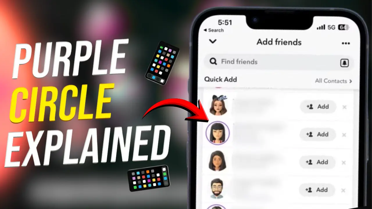 What Does the Purple Circle Mean on Snapchat – Complete Guide 2025