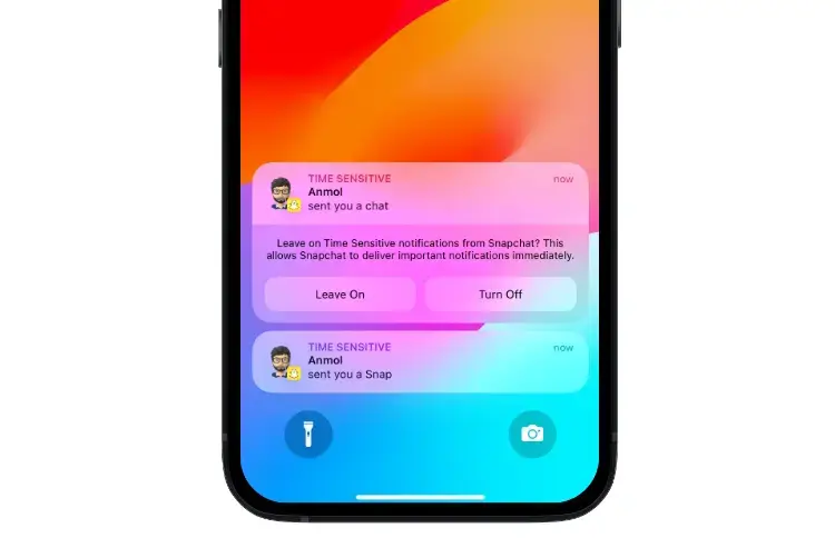 Time-Sensitive Feature
